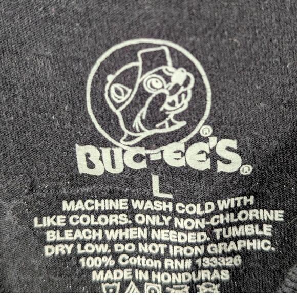 Buc-ee’s Tour T-Shirt Men’s L Black 1982-2021 Psychedelic Graphic Roadtrip Tee - Picture 3 of 5